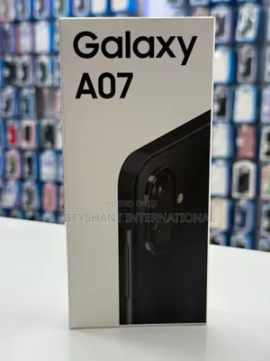 New Samsung Galaxy A07 128 GB Black
