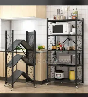 Five Layer Foldable Kitchen Organizer