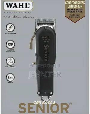 Wahl Professional 5 Star Series Cordless Senior Clipper.
