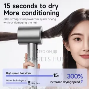 Halo Dyson Supersonic Hair Dryer With Magnetic Attachments.