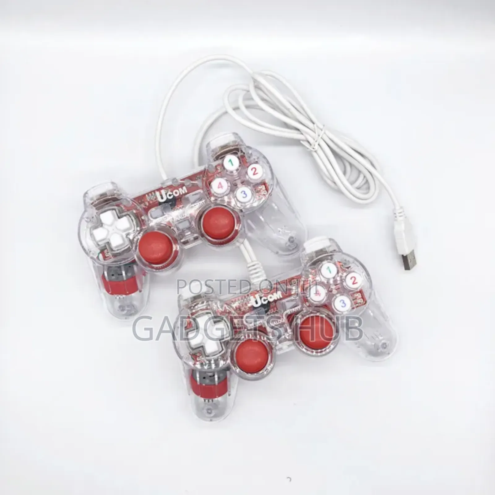Luminous Wired Game Controller Usb Gamepad Jovstick Gamepad For Pc