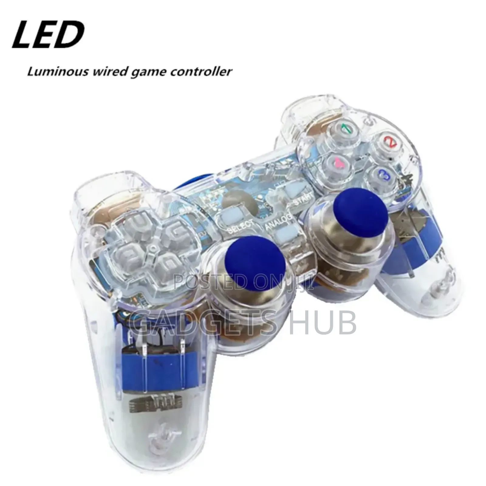 Luminous Wired Game Controller Usb Gamepad Jovstick Gamepad For Pc