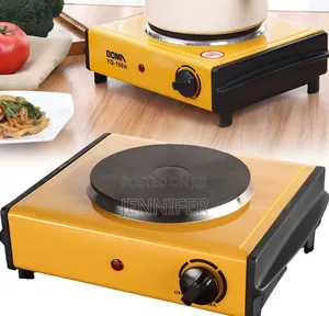 Boma Bm-100a Single-Burner Electric Hot Plate.