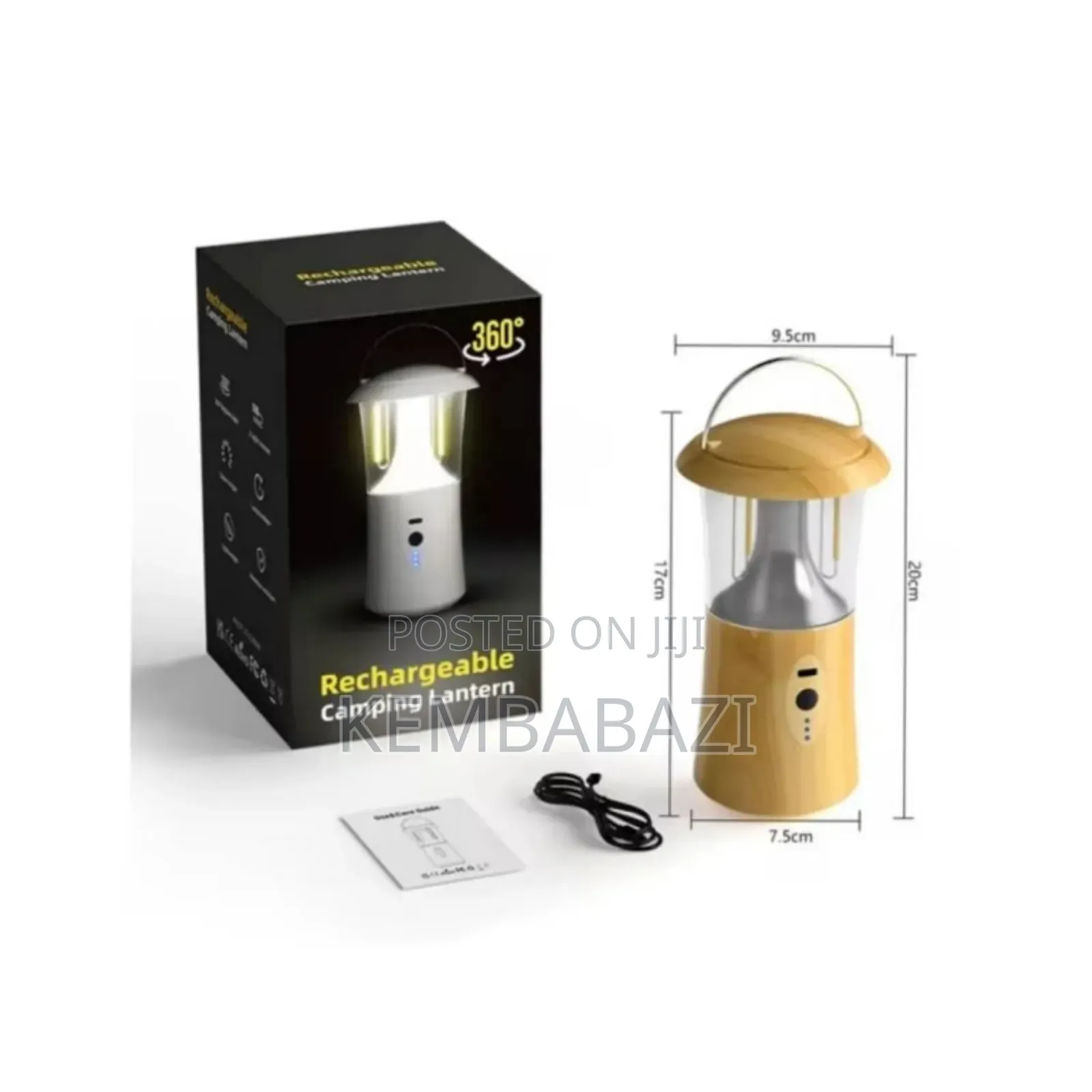 3600 Rechargeable Camping Lantern