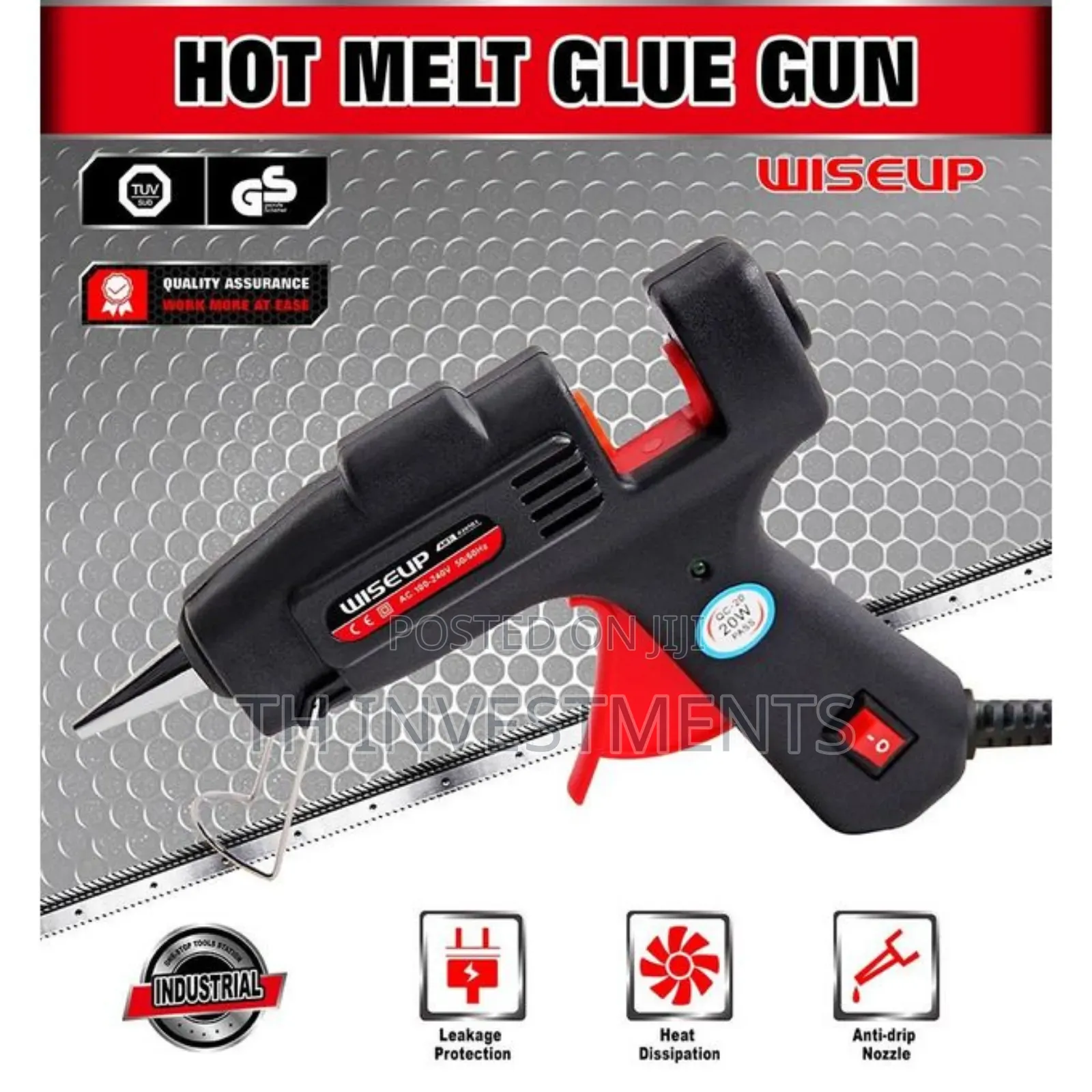 20w Wiseup Hot Melt Glue Gun