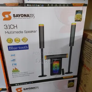 3.1 Ch Multimedia Sound Speaker System Sayona