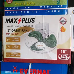 Max Plus Orbit Ceiling Fan 16-Inch