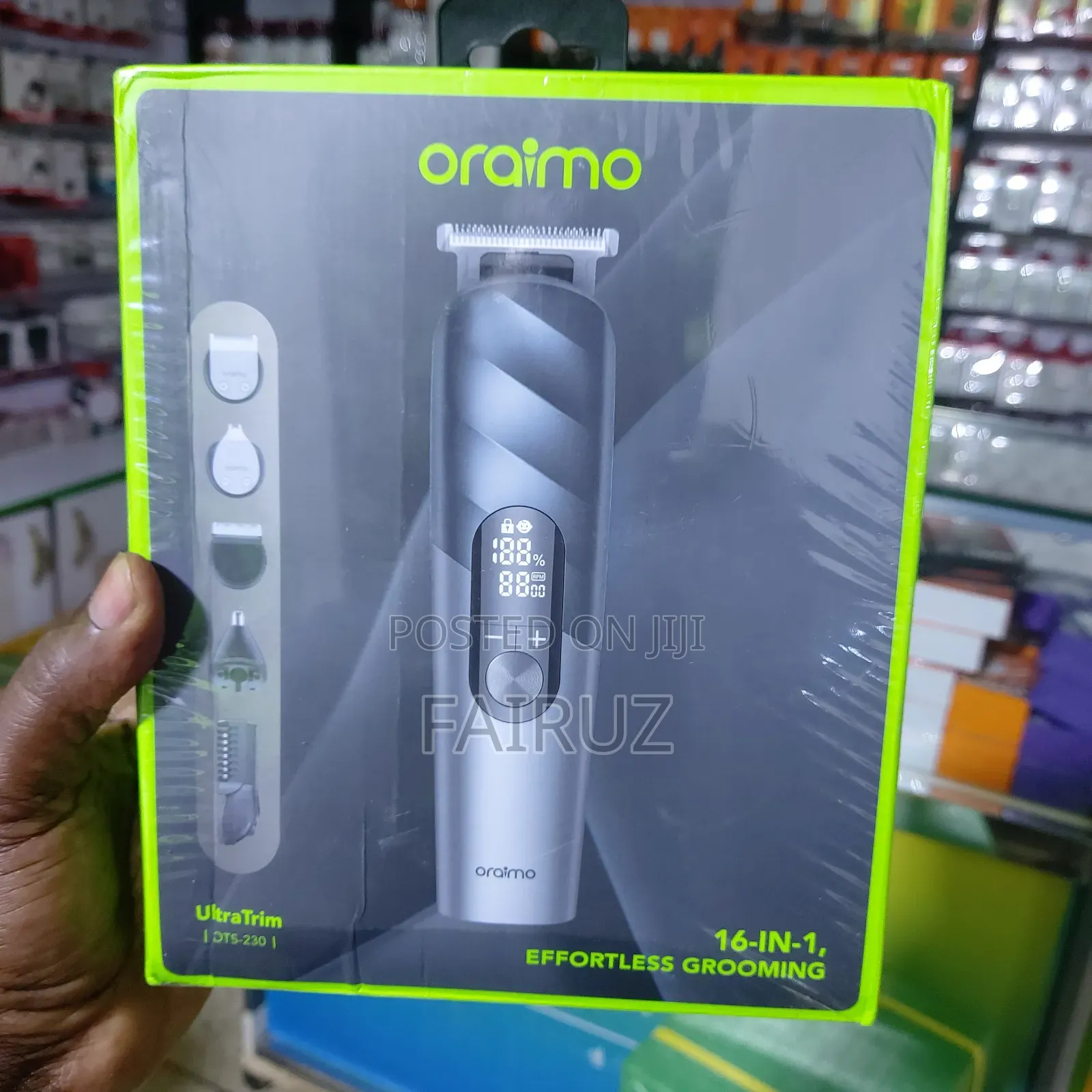 16in 1 Oraimo Rechargeable Hair Trimmer