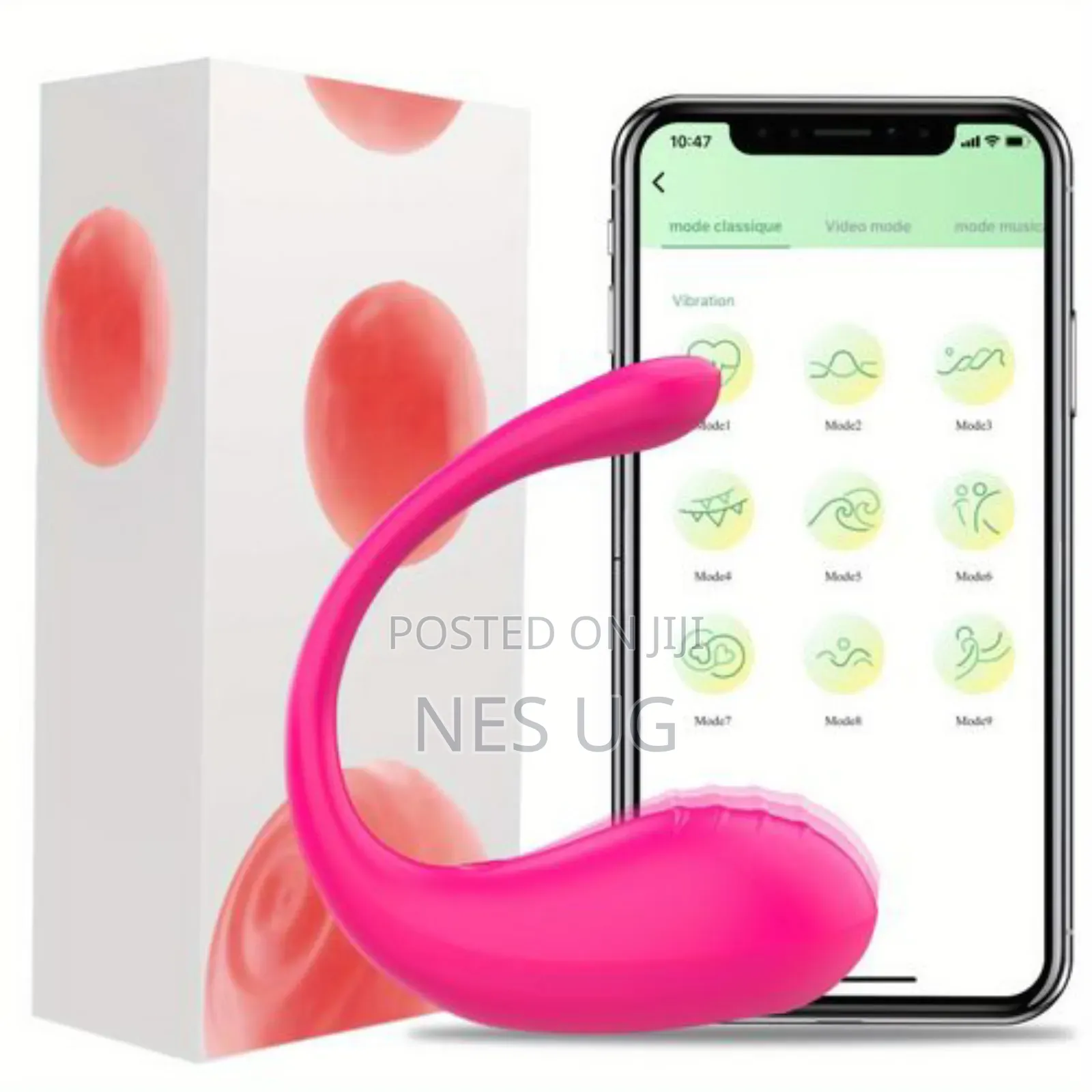 App Remote Control Massage Toy  Long Range Bluetooth Rechargeable Toy
