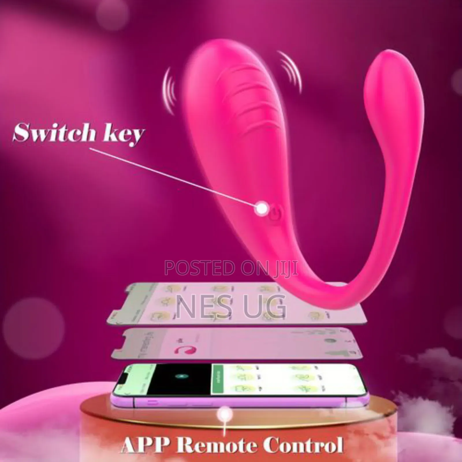 App Remote Control Massage Toy  Long Range Bluetooth Rechargeable Toy