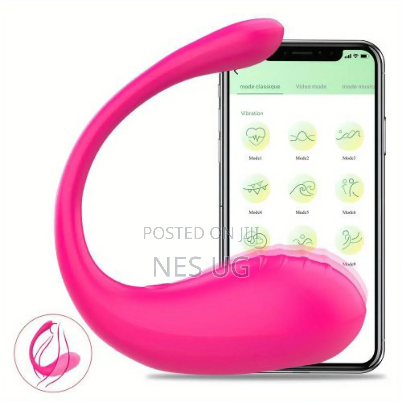 App Remote Control Massage Toy  Long Range Bluetooth Rechargeable Toy