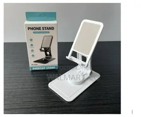 Adjustable White Foldable Cell Phone Holdee