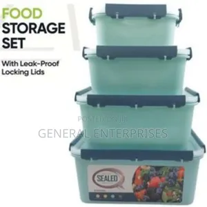 Set of Stacking Food Storage Containers