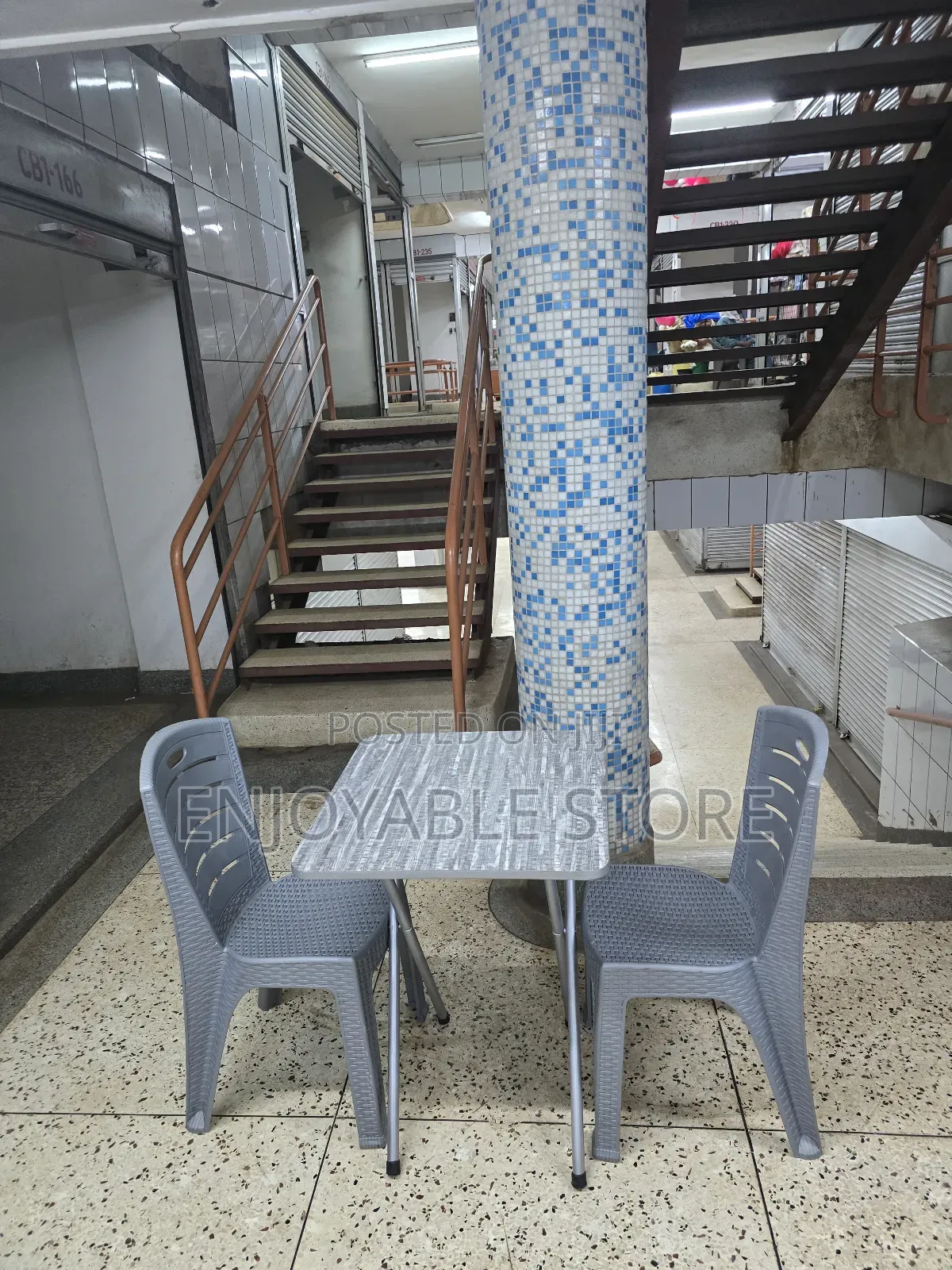 Genuine Reading Foldable Table and 2 Chairs