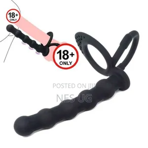 Double Point Ring Silicone Anal Plug Locking Ring For Pleasures
