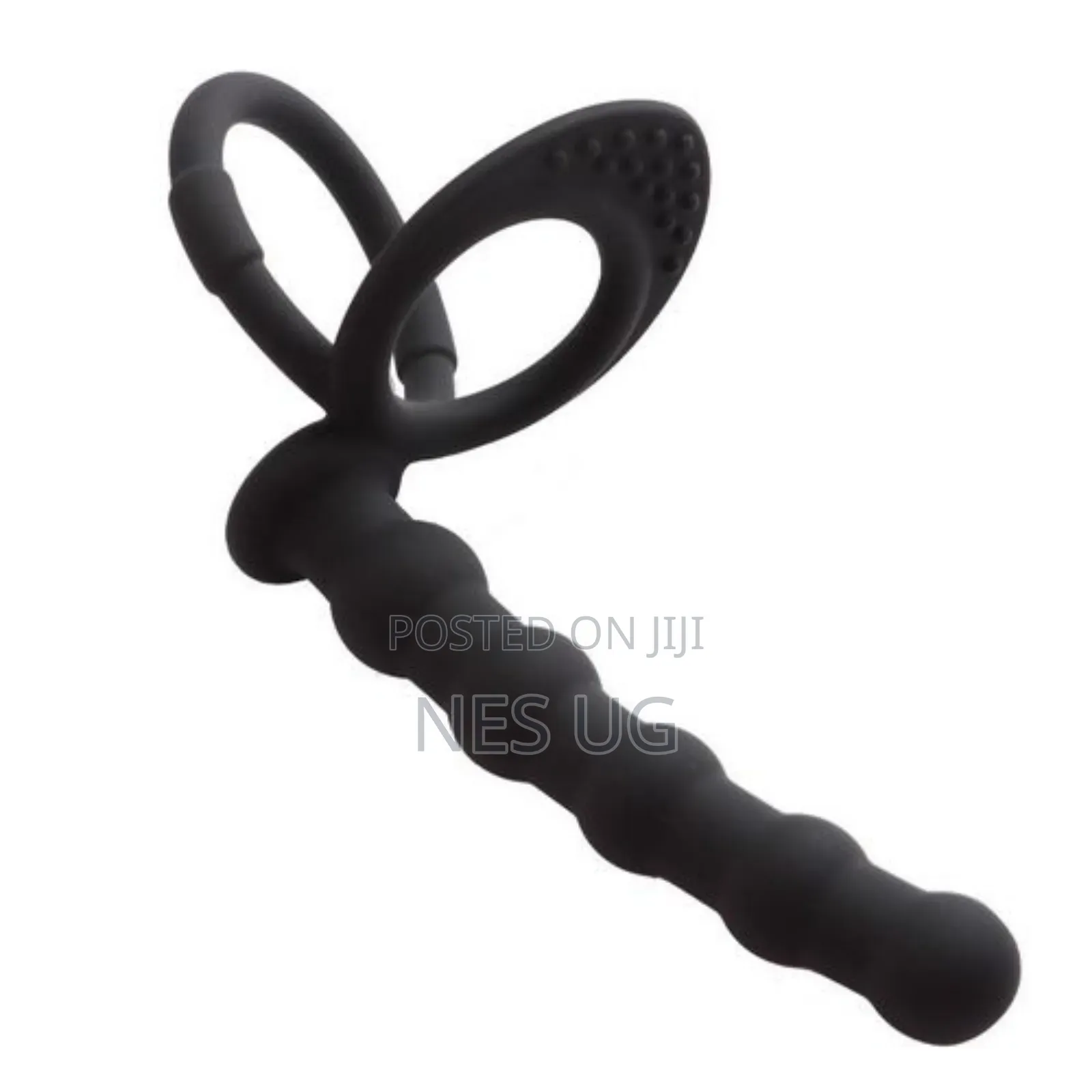 Double Point Ring Silicone Anal Plug Locking Ring For Pleasures