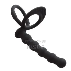 Double Point Ring Silicone Anal Plug Locking Ring For Pleasures