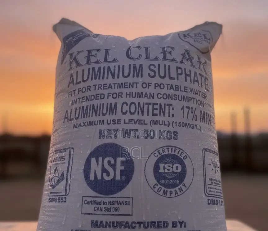Aluminium Sulphate.