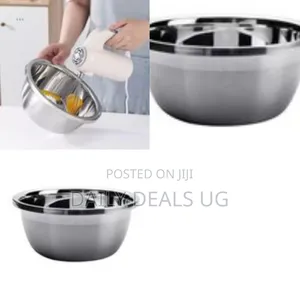A Stainless Steel Mixing Bowl