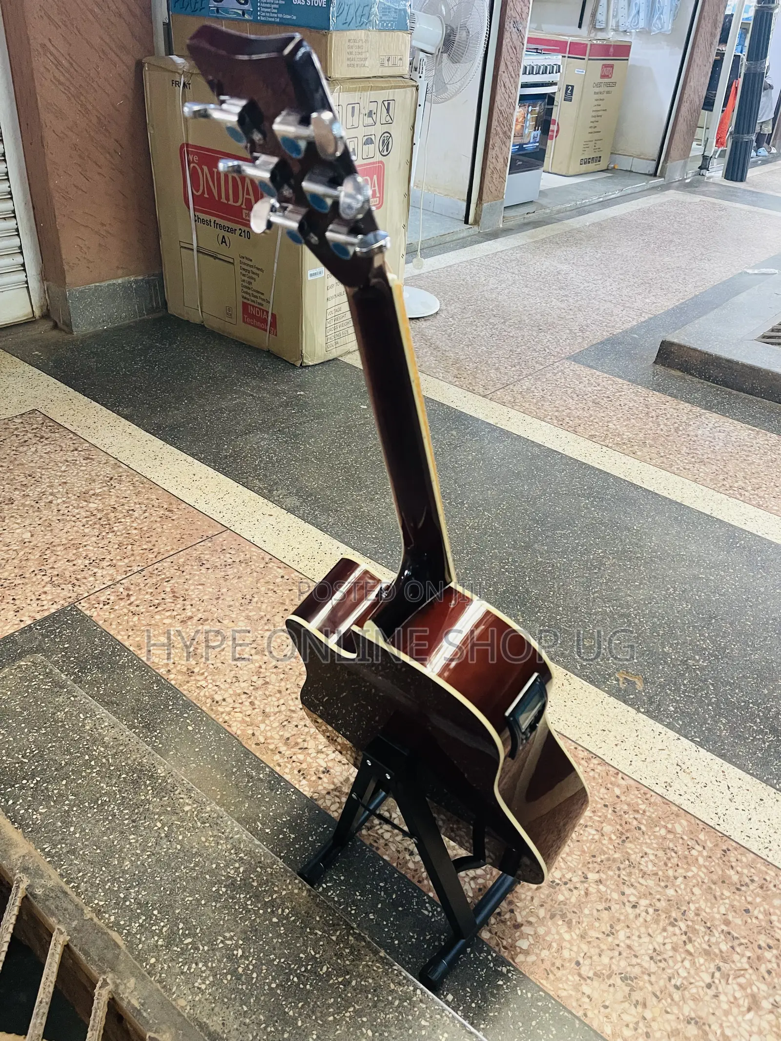Brandnew Yamaha Powered Acoustic Guitar
