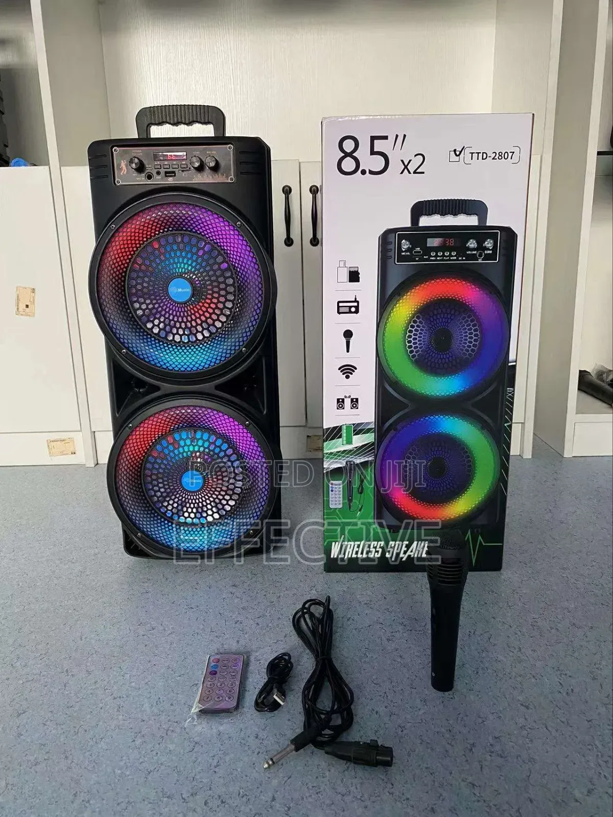 TTD-2807 Wireless Karaoke Speaker.