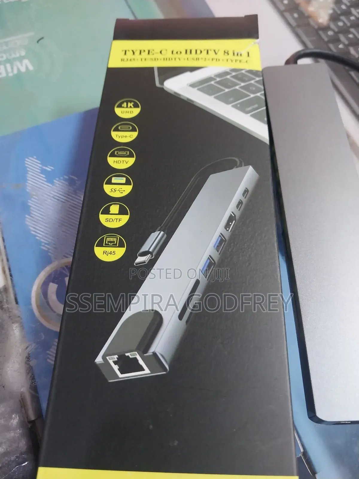 Type C to Hdmi 8 in 1 Adapter