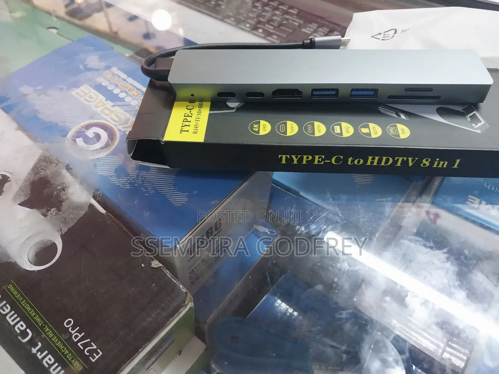 Type C to Hdmi 8 in 1 Adapter