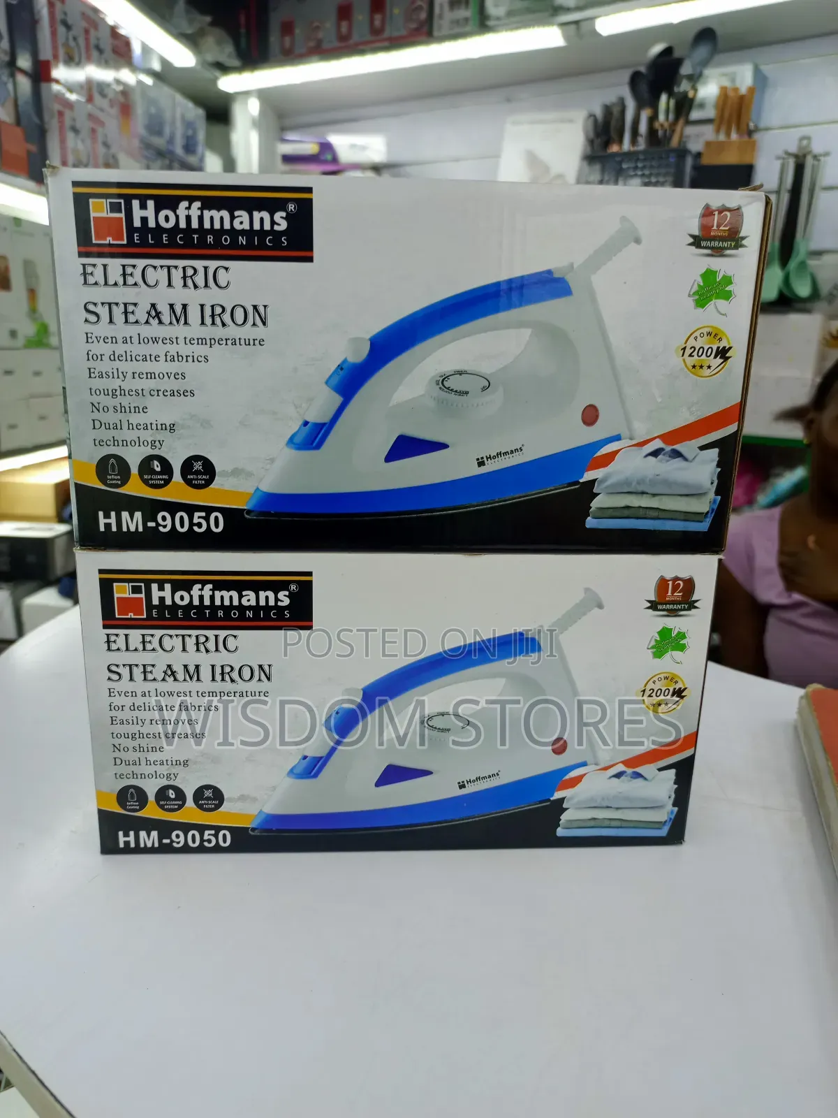 Hoffmans Electric Steam Iron