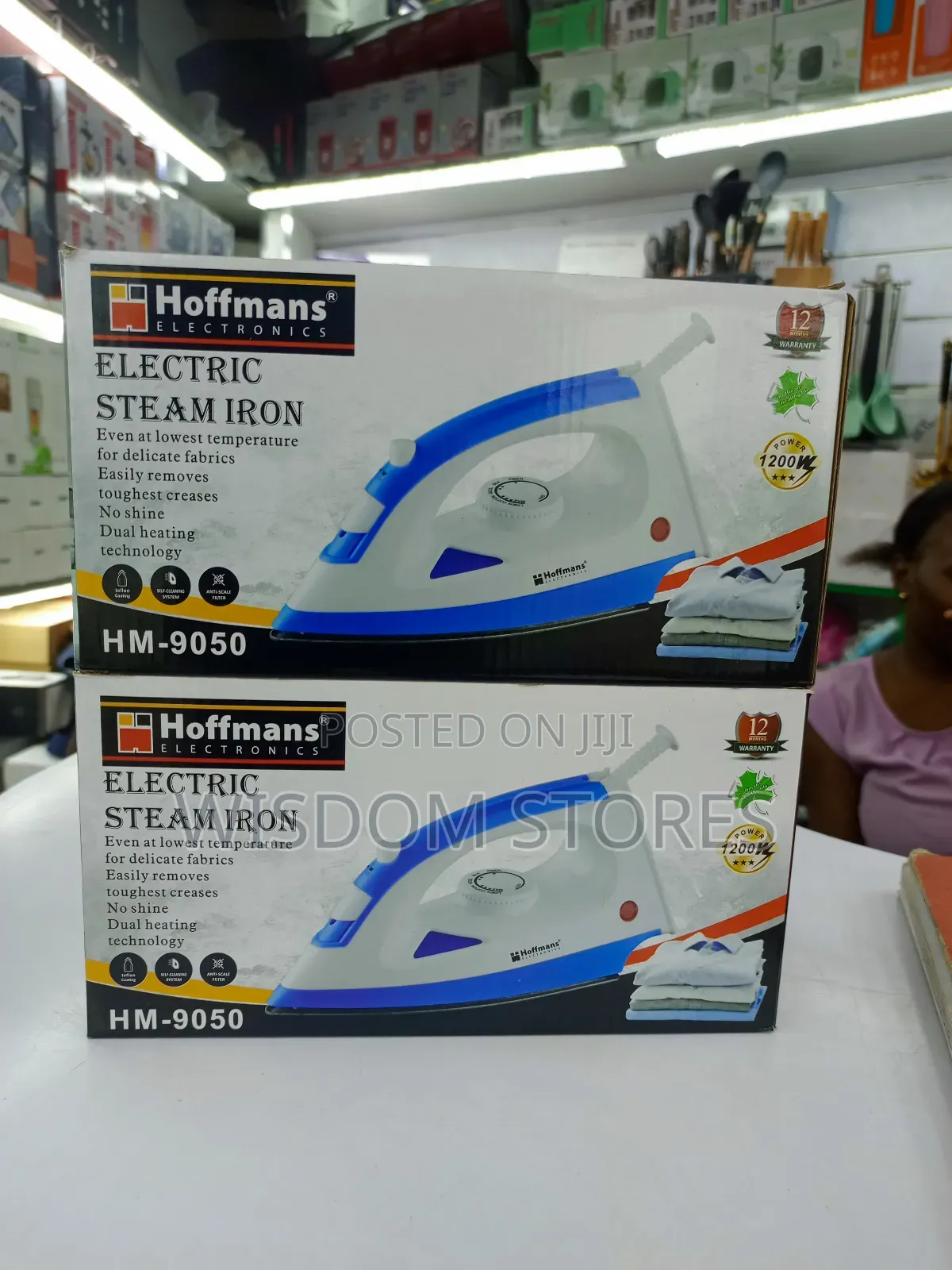 Hoffmans Electric Steam Iron
