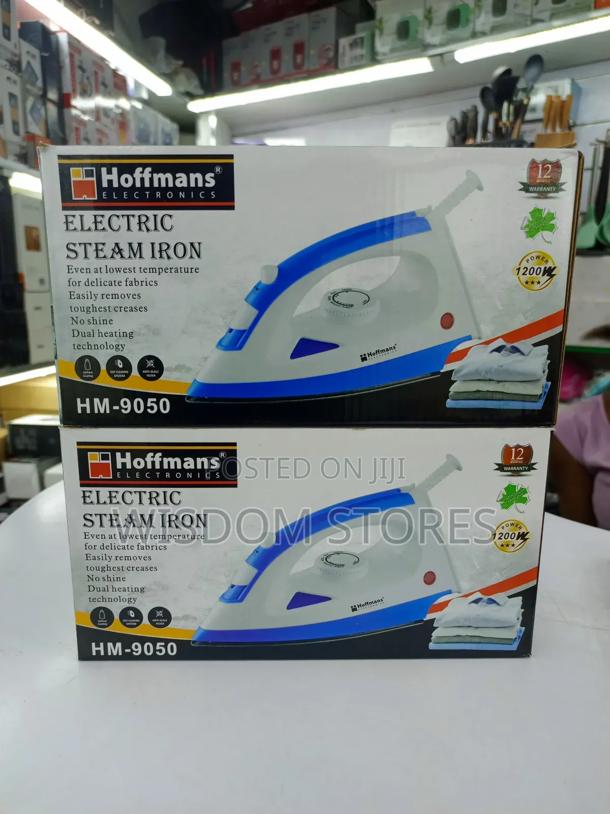 Hoffmans Electric Steam Iron