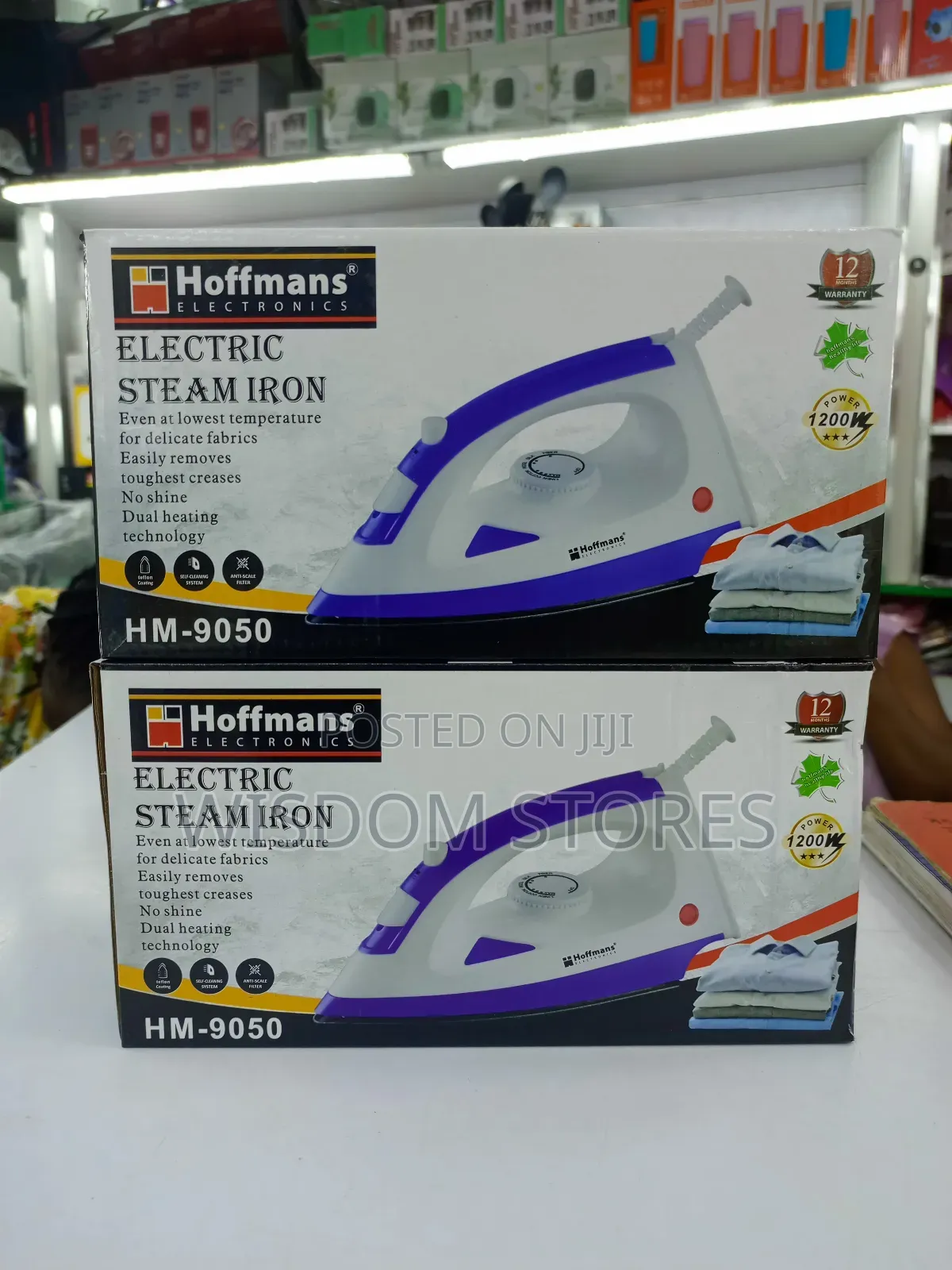 Hoffmans Electric Steam Iron