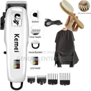 Kemei Km-809a Professional Rechargeable Hair Clipper Set.