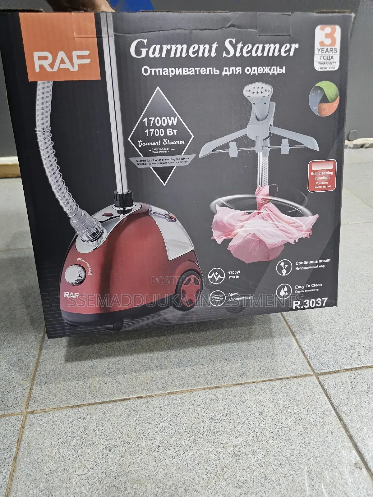 Raf R -3037 Garment Steamer