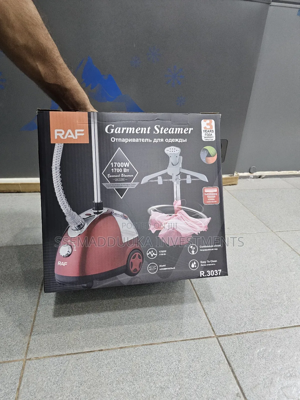 Raf R -3037 Garment Steamer