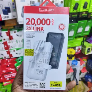 20000mah X3 Excellent Power Bank