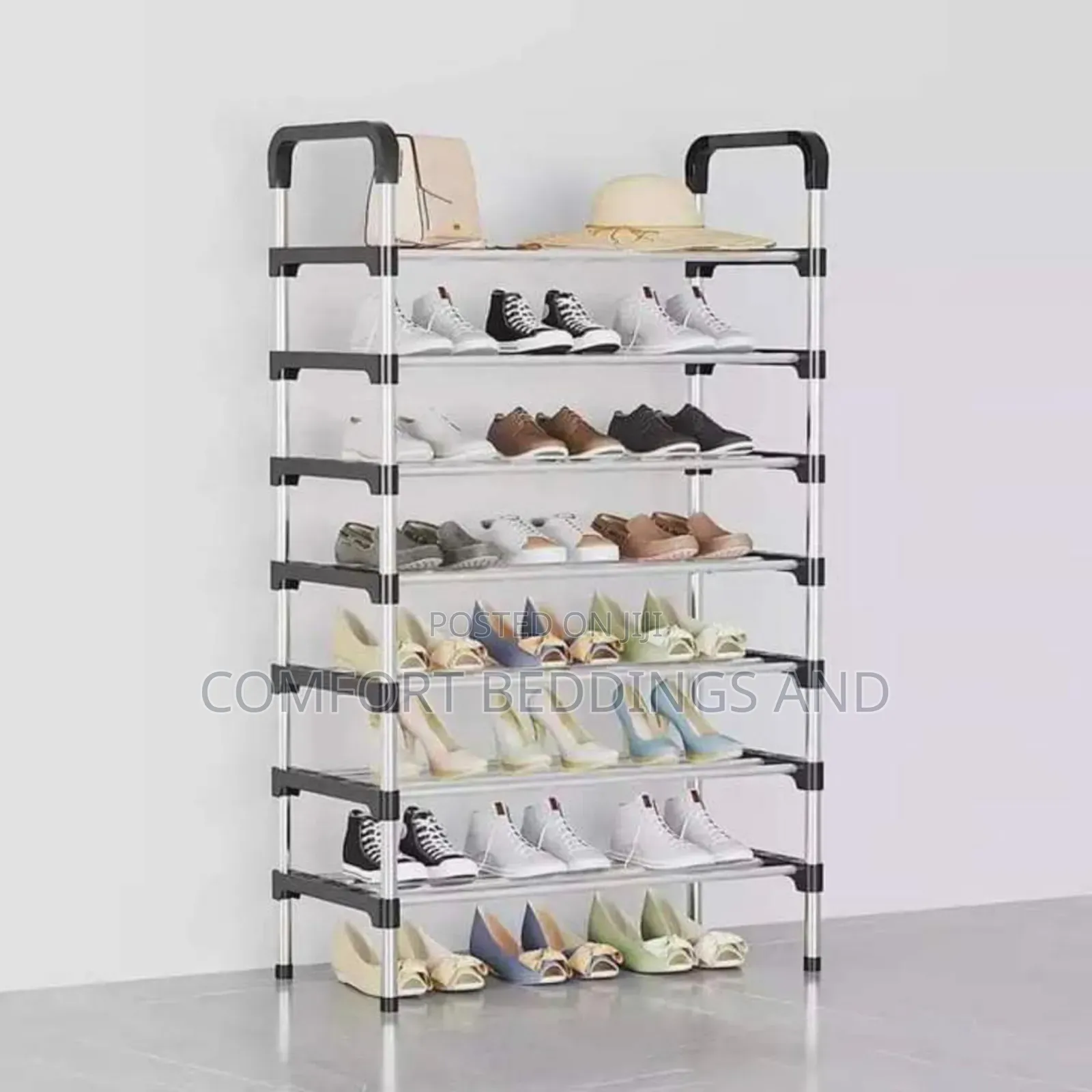 Metallic Shoe Rack