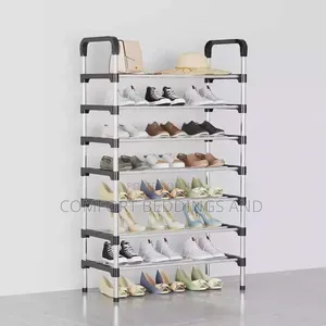 Metallic Shoe Rack