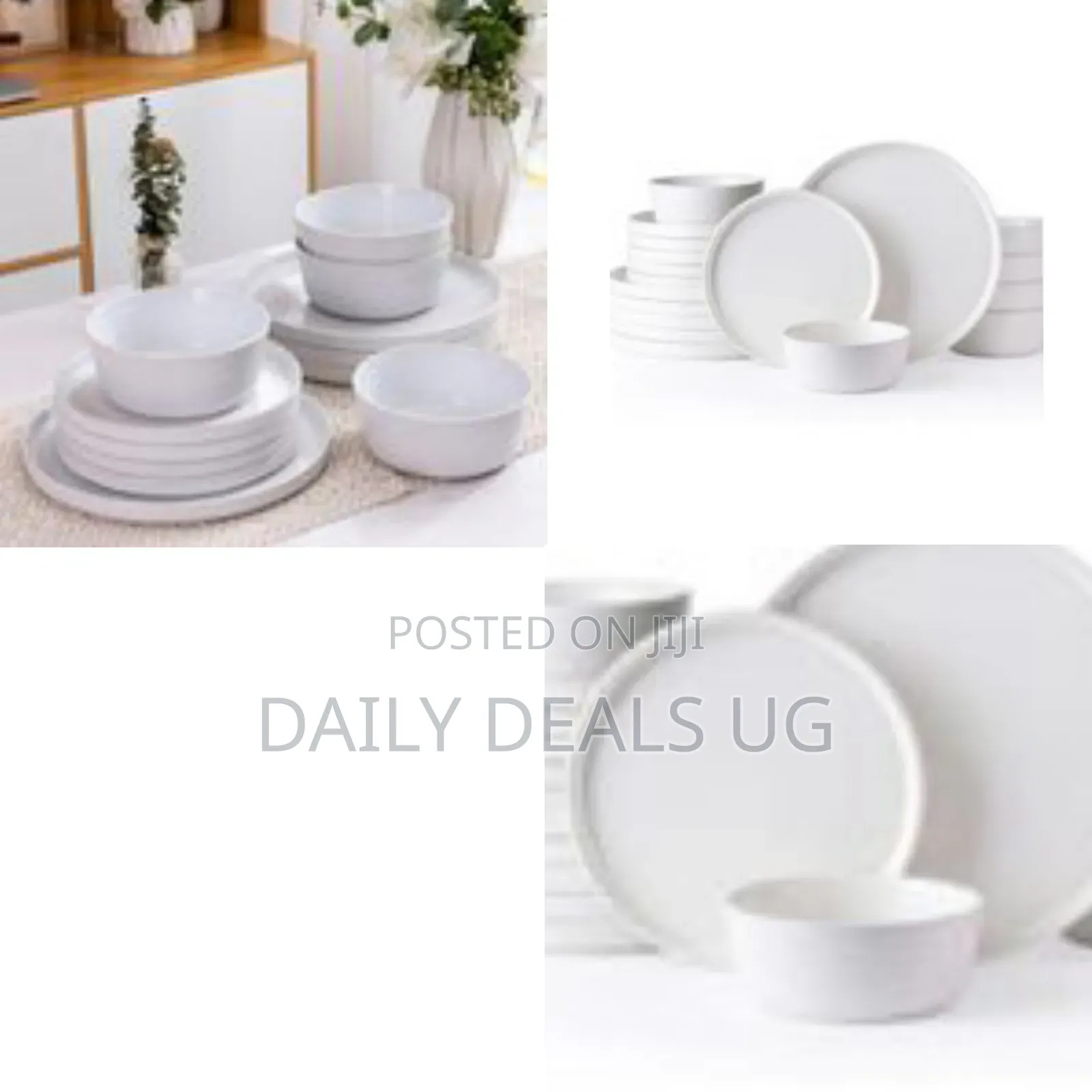 Amorarc Stoneware Dinnerware Set in Multicolor