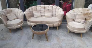 Floral Shaped Sofa Set/4seater