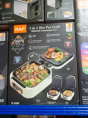 Raf 3 in 1 Hot Pot Grill