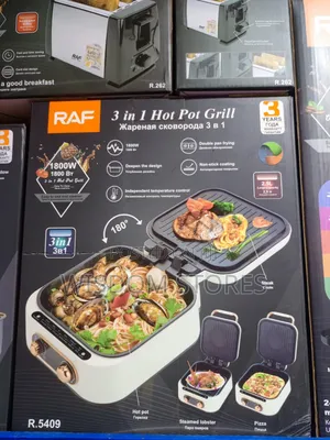 Raf 3 in 1 Hot Pot Grill