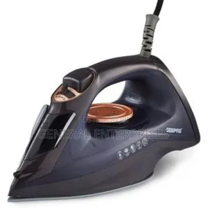 Geepas 2400w Ceramic Steam Iron, Model Gsi7703n.