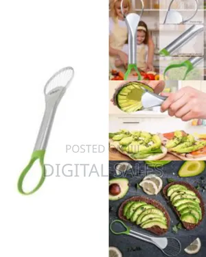 Stainless Steel Avocado Slicer Corer With Ergonomic Handle