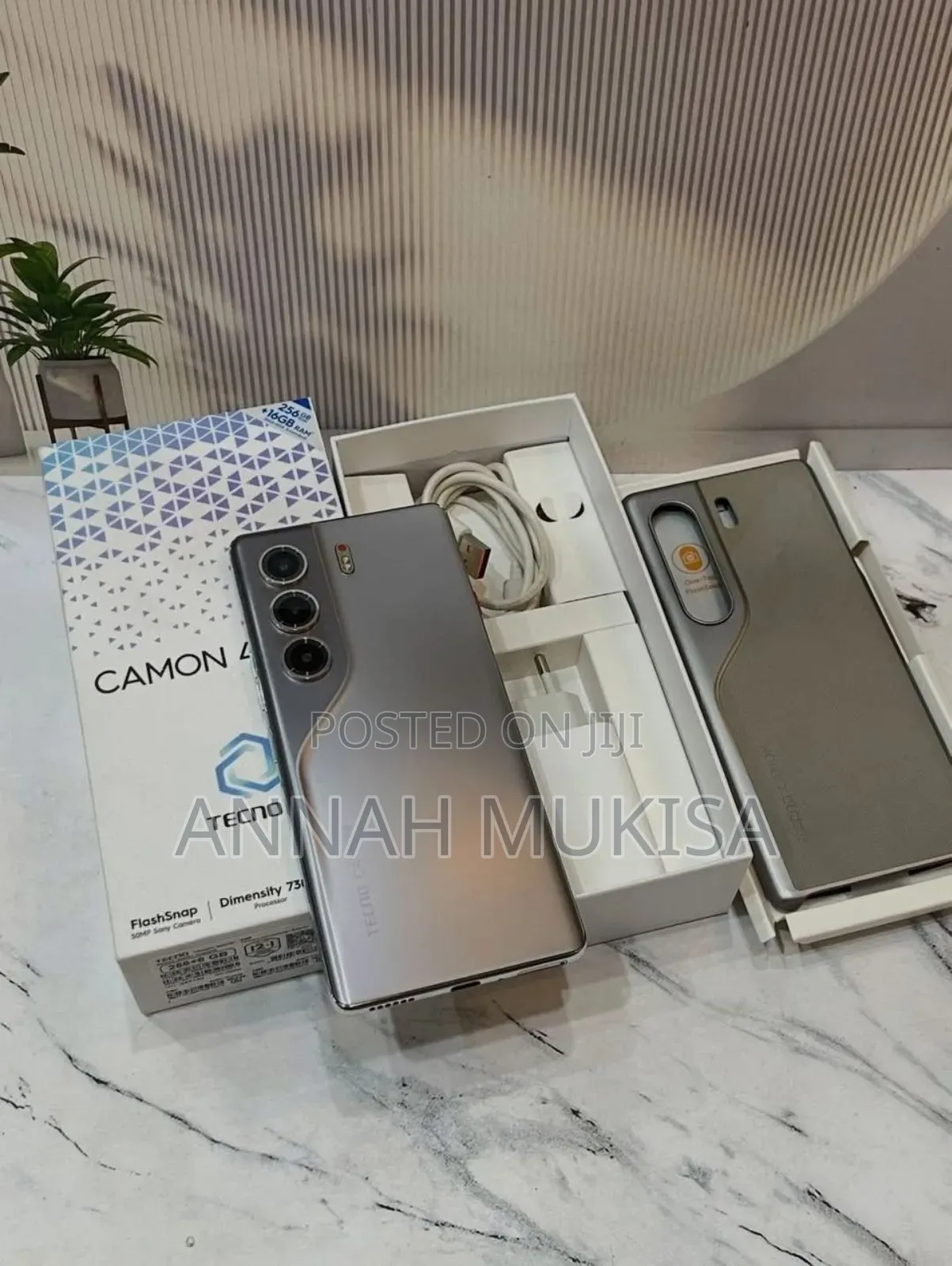 New Tecno Camon 40 Pro 5G 256 GB Gray