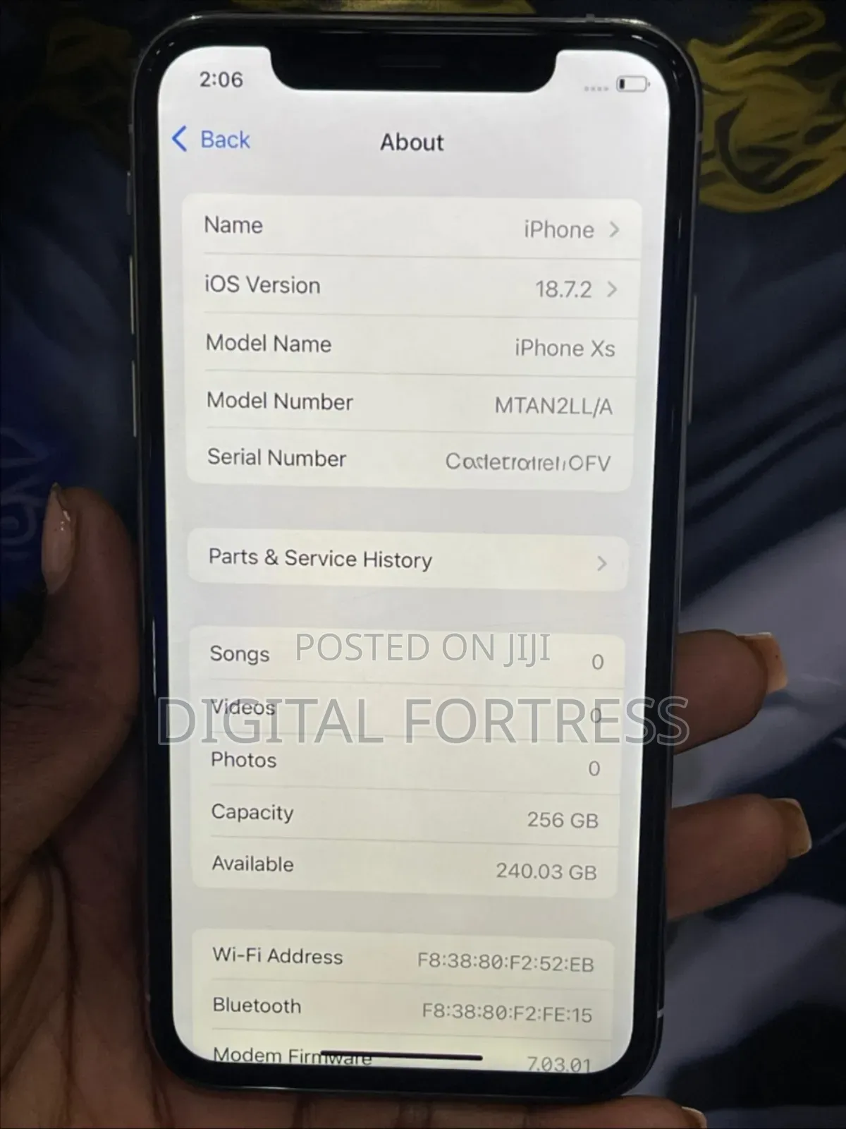 Apple iPhone XS 64 GB White