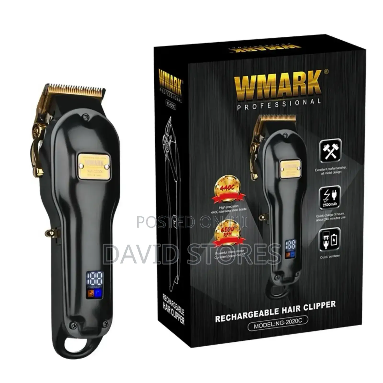 Wmark Ng-2020b Professional Hair Clipper