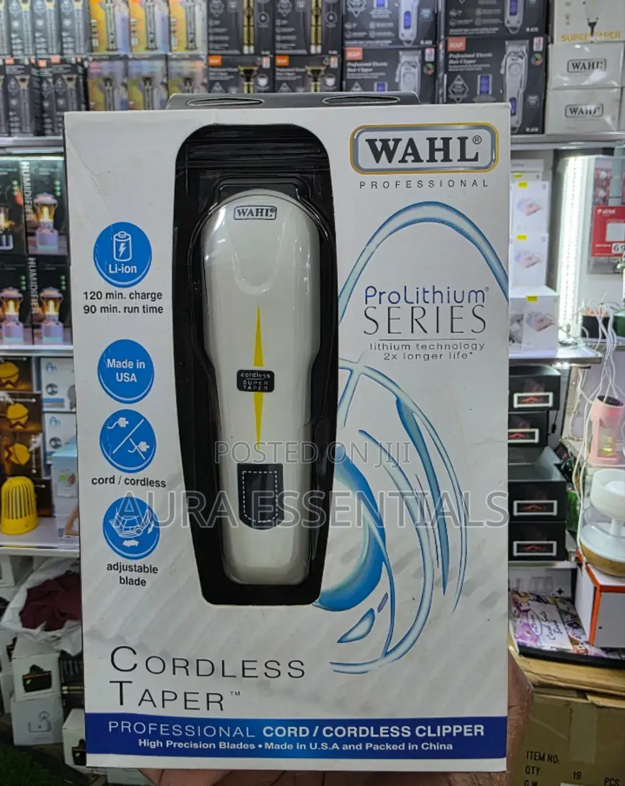 Super Unique Professional Cordless Taper Hair Clipper