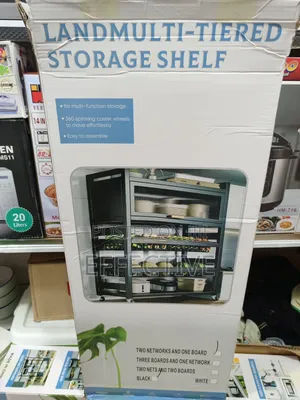 Multi-Tiered Storage Shelf.