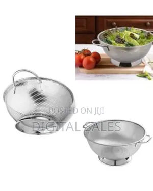 Professional Stainless Steel Colander With Handles
