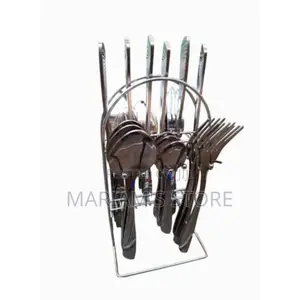 Cutlery Set With Tea Spoons,Table Knifes and Forks Design May Vary